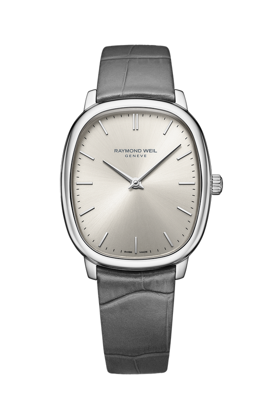 Toccato Heritage 33 x 38 mm, old silver dial