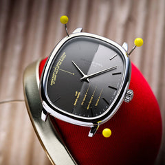 Raymond Weil Toccata Heritage x seconde/seconde 33 x 38 mm, anthracite dial 2280-STC-SEC01