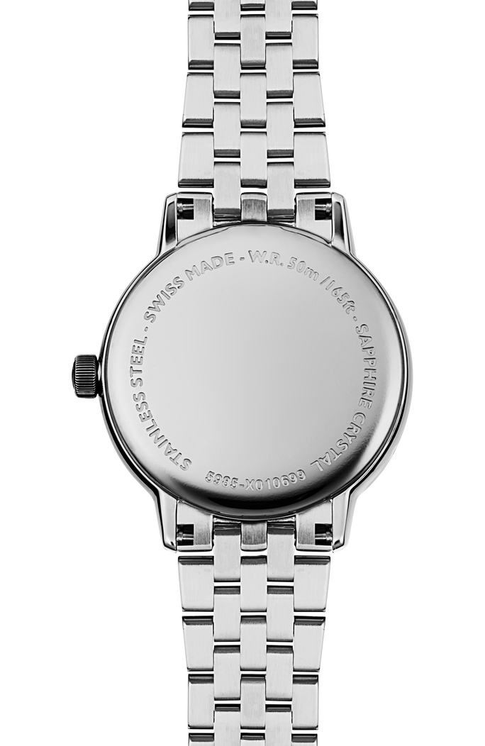 Raymond Weil Toccata Classic 29 mm, white dial 5985-ST-00300