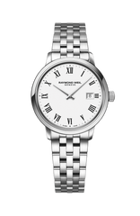 Raymond Weil Toccata Classic 29 mm, white dial 5985-ST-00300