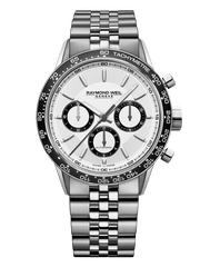 Freelancer Men's Automatic Chronograph White Dial Bracelet Watch, 43.5mm 7741-ST1-30021