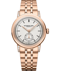 Millesime Automatic Small Seconds Diamonds Watch, 35mm