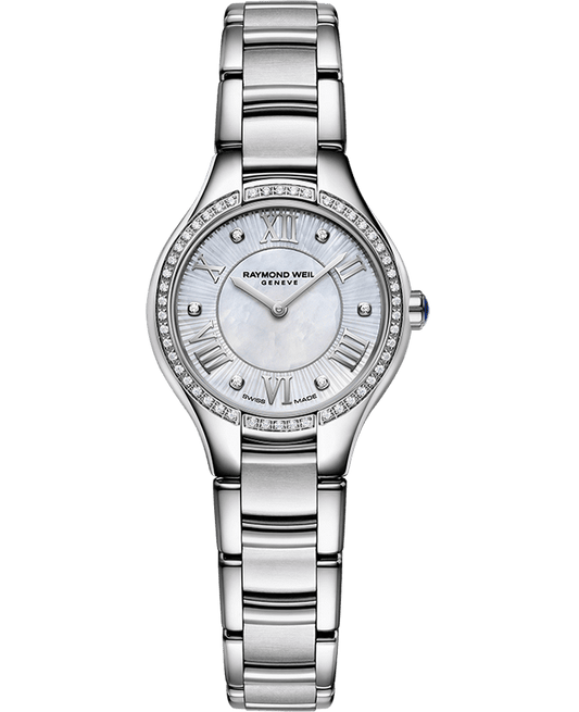 Noemia Ladies 56 Diamond Quartz Mother-Of-Pearl Dial Bracelet Watch, 24mm 5124-S2S-00966