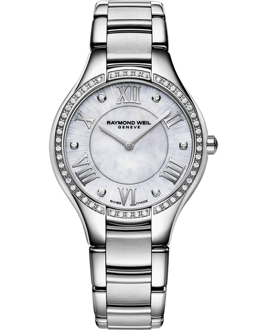 Noemia Ladies 56 Diamond Quartz Mother-Of-Pearl Dial Bracelet Watch, 32mm 5132-S2S-00966