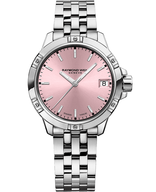 Tango Ladies Quartz Pink Dial Bracelet Watch, 30mm 5960-ST-80001