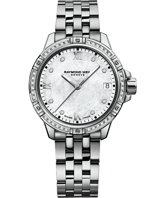 Tango Classic Ladies Quartz Silver Steel Diamond Bracelet Watch, 30mm 5960-STS-00995