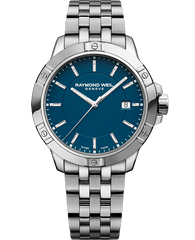 Tango Men's Quartz Blue Dial Bracelet Watch, 41mm 8160-ST-50041