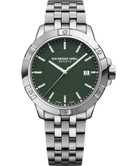 Tango Men's Quartz Green Dial Bracelet Watch, 41mm 8160-ST-52041