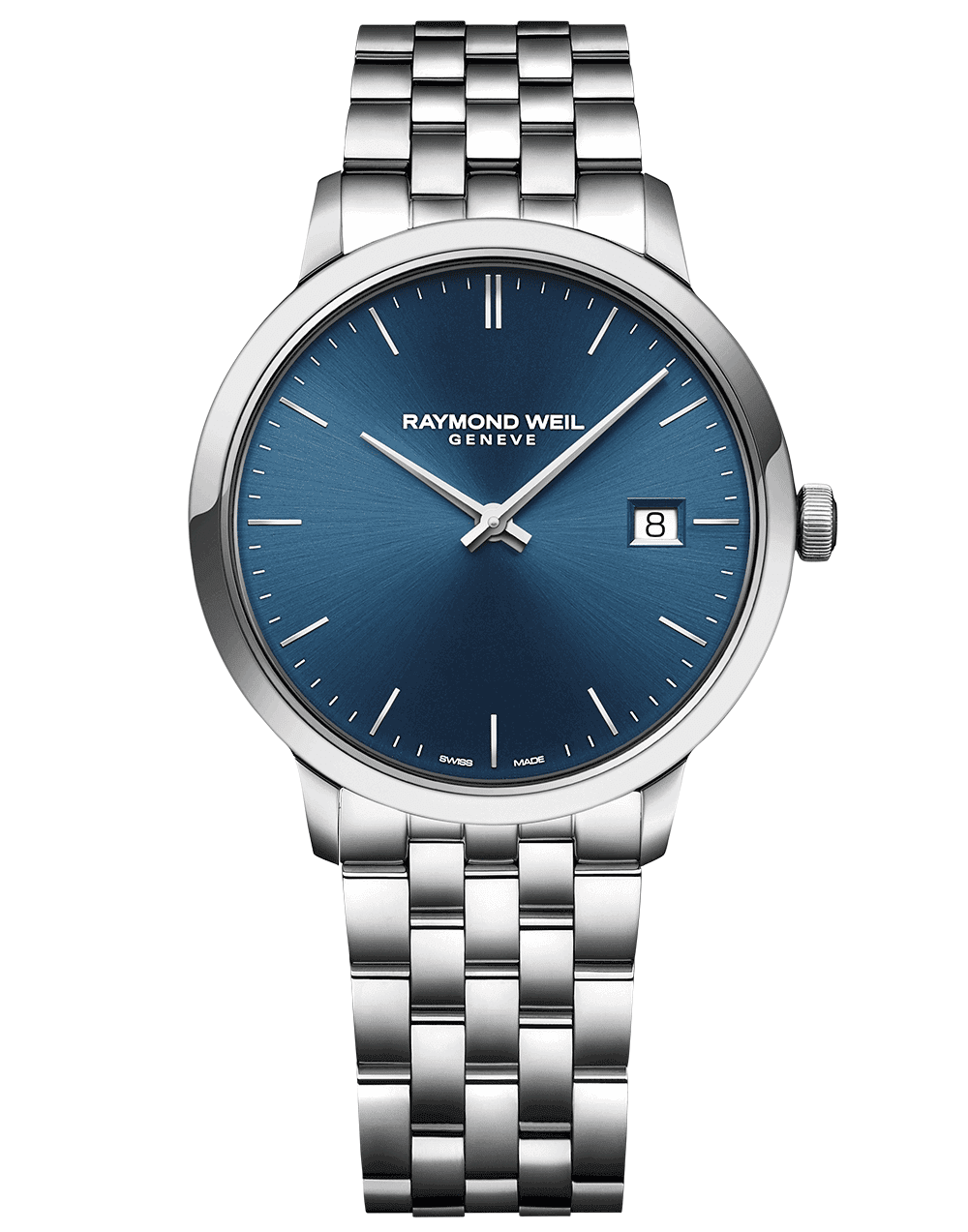 Toccata Men's Quartz Blue Dial Bracelet Watch, 39mm 5485-ST-50001