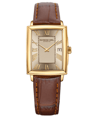 Toccata Ladies Quartz Champagne Dial Brown Leather Strap Watch, 22.6 x 28.1mm
 5925-PC-00100