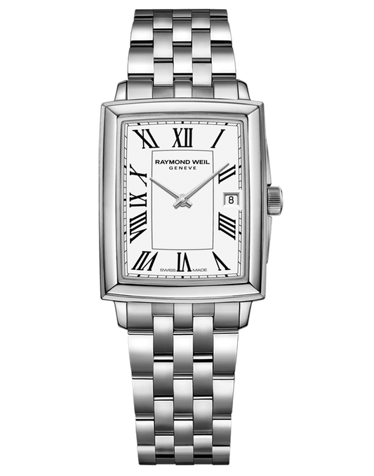 Toccata Ladies Quartz White Dial Stainless Steel Bracelet Watch, 22.6 x 28.1mm 5925-ST-00300