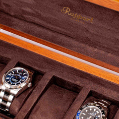 Heritage Five Watch box -  Burr Walnut L274