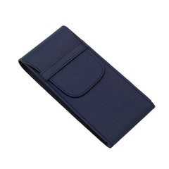 Hyde Park Leather Watch Pouch - Navy