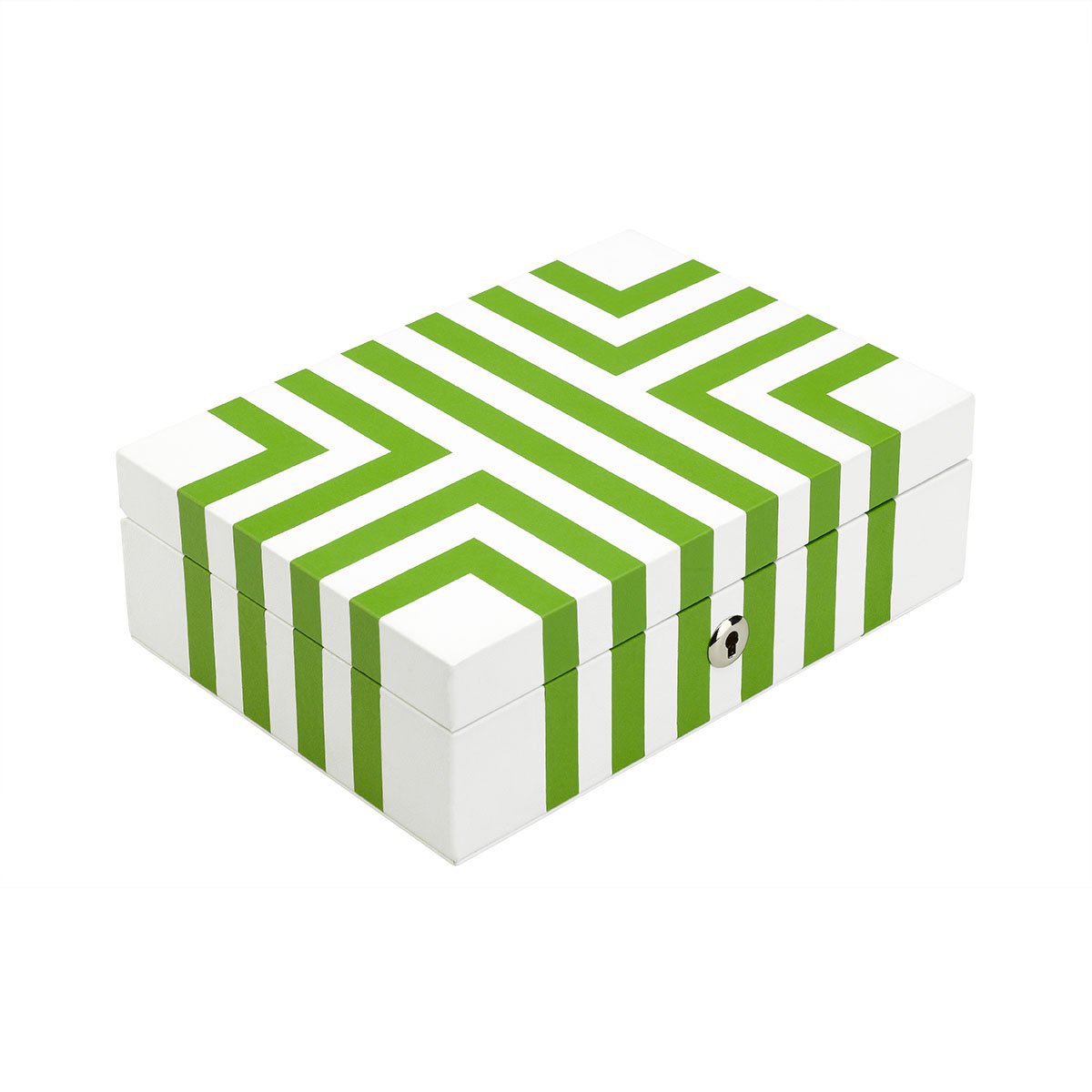 maze-jewellery-box-white-green