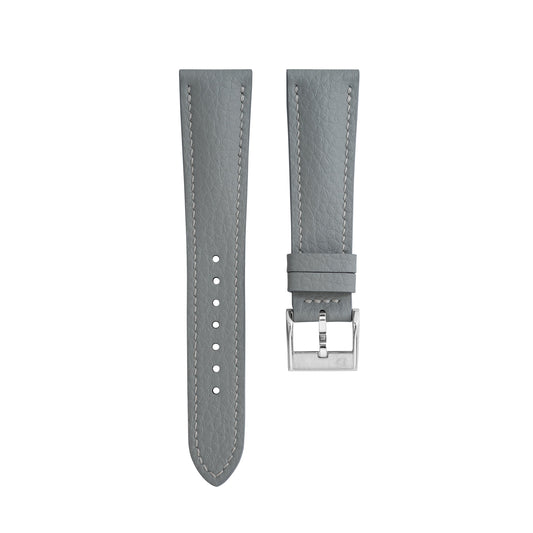 Light Grey Rubberised Leather (Togo) Signature Strap