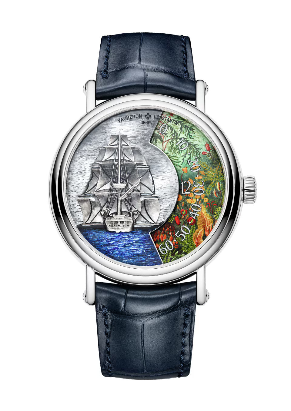 Métiers d'Art Tribute to Explorer Naturalists - Cap-Vert 7500U/000G-B991 41 mm White Gold