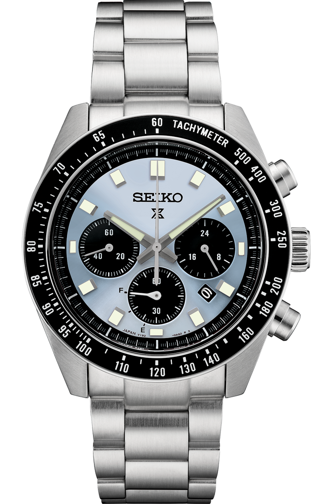 リミナルオートスコピー ブラストシルバー Seiko Prospex Speedtimer Solar Chronograph SSC935 – Watch