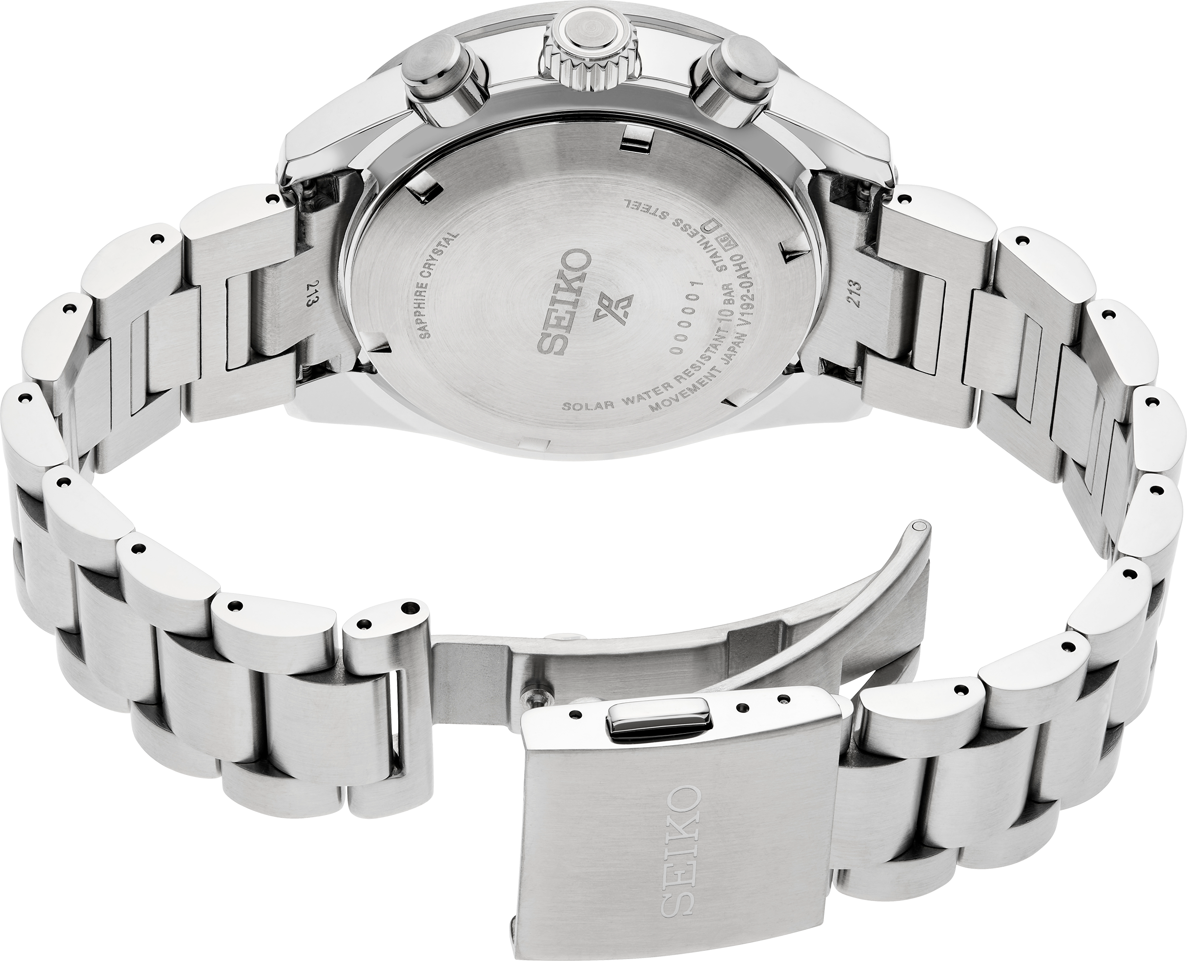 Seiko Speedtimer Solar Chronograph Watch SSC947