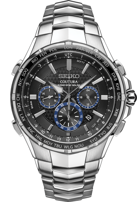 Seiko Coutura Radio Sync Solar Chronograph SSG009