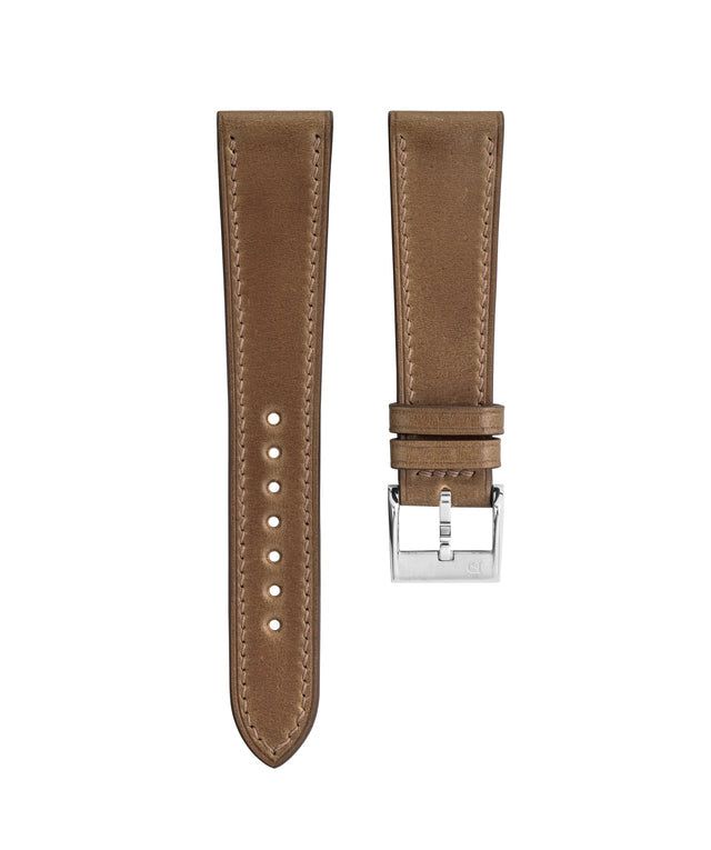 Cognac Shell Cordovan Slim Strap