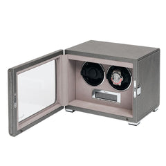 Quantum Duo Watch Winder - Silver W622