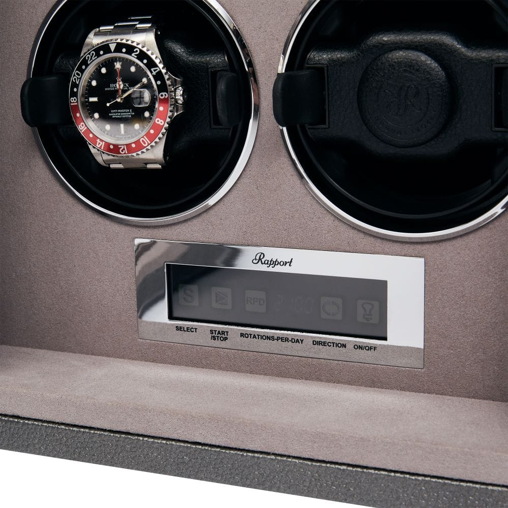 Quantum Quad Watch Winder - Silver W624