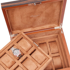 Heritage Sixteen Watch Box - Macassar L280