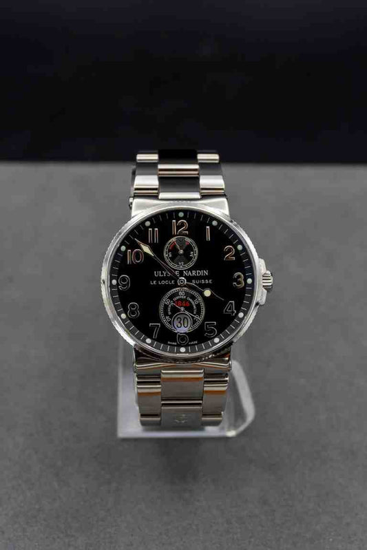 Ulysse Nardin dual time San Marco copper dial steel case on strap 2022