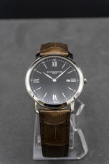 Baume & Mercier CLASSIMA Black/Leather Ø39 mm MOA10098