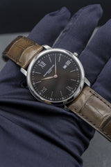 Baume & Mercier CLASSIMA Black/Leather Ø39 mm MOA10098