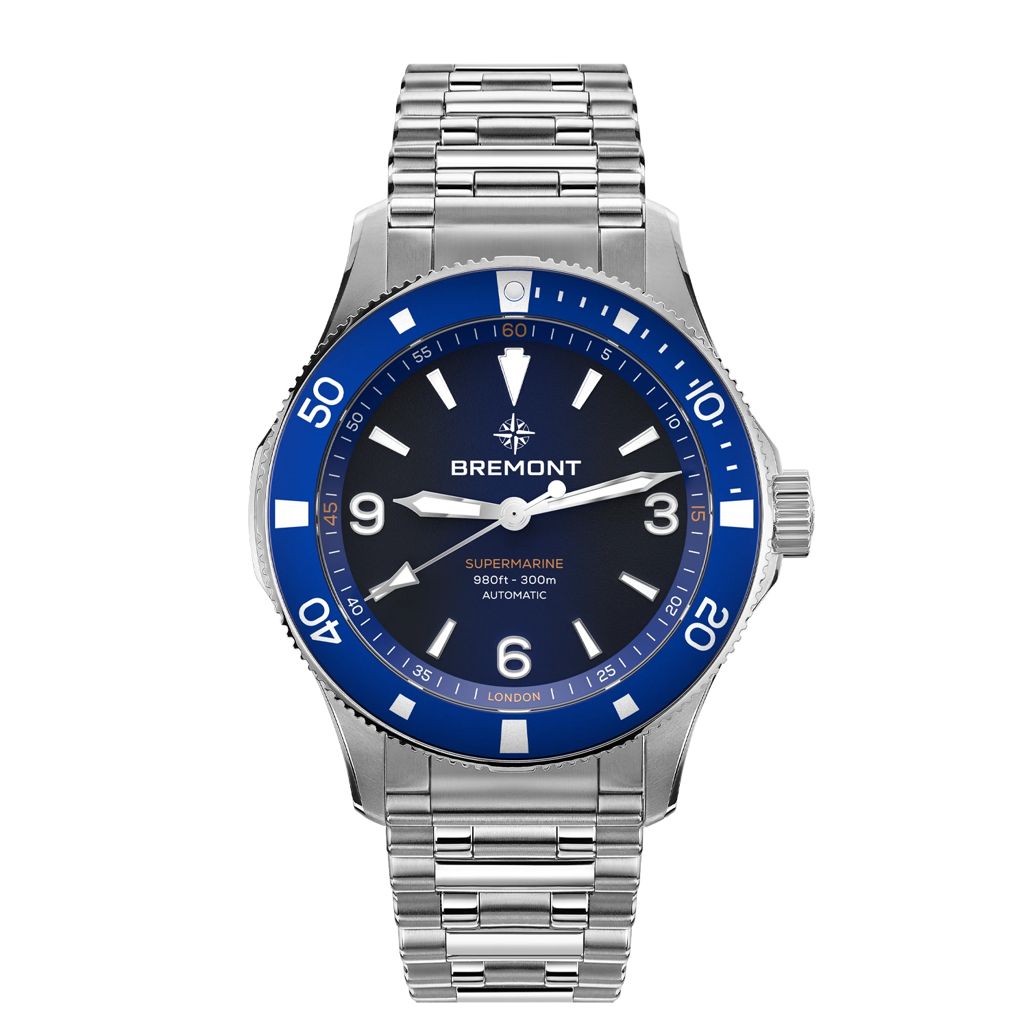 Bremont Supermarine 300M SM40-ND-SS-BL-B