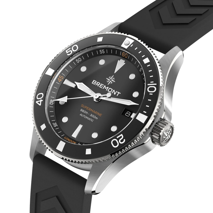 Bremont Supermarine 300M Date SM40-DT-SS-BK-R-S