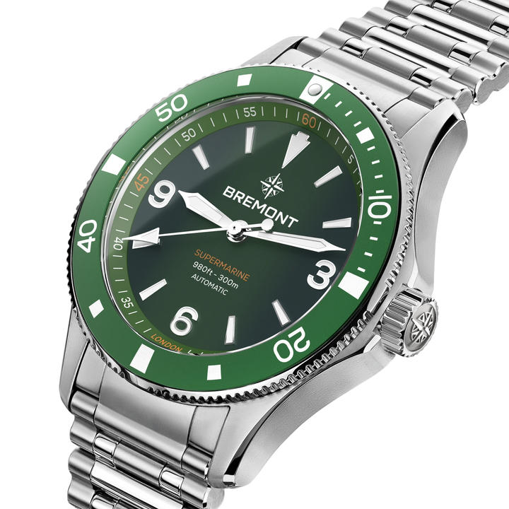 Bremont Supermarine 300M SM40-ND-SS-GN-B