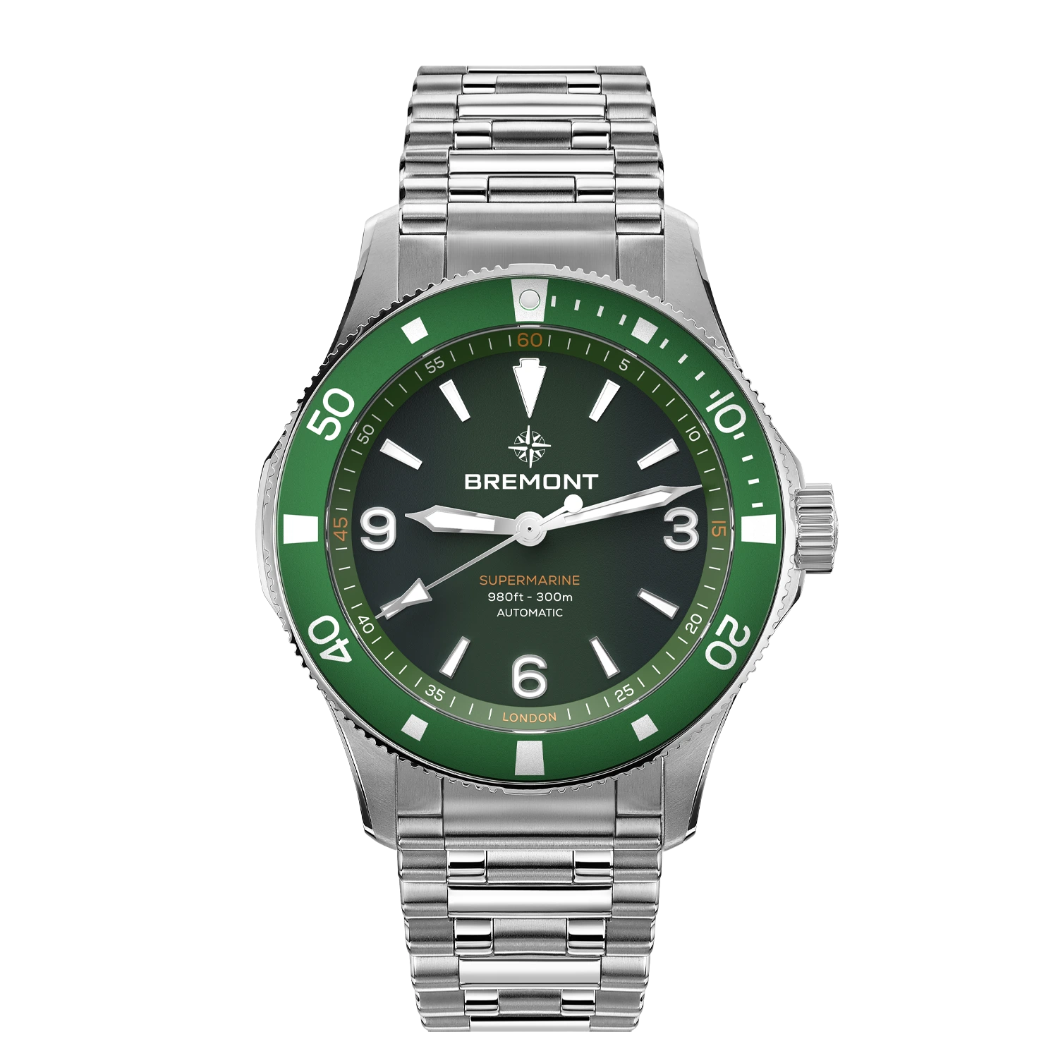 Bremont Supermarine 300M SM40-ND-SS-GN-B