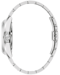 Bulova Surveyor Stainless Steel Blue Dial Watch 96B436