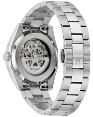 Bulova Surveyor Stainless Steel Blue Dial Watch 96B436