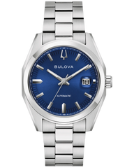 Bulova Surveyor Stainless Steel Blue Dial Watch 96B436