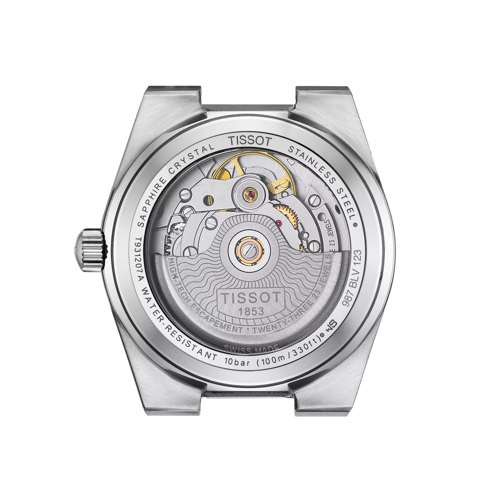 Tissot PRX Powermatic 80 35mm Steel and 18K Gold Bezel T931.207.41.111.00