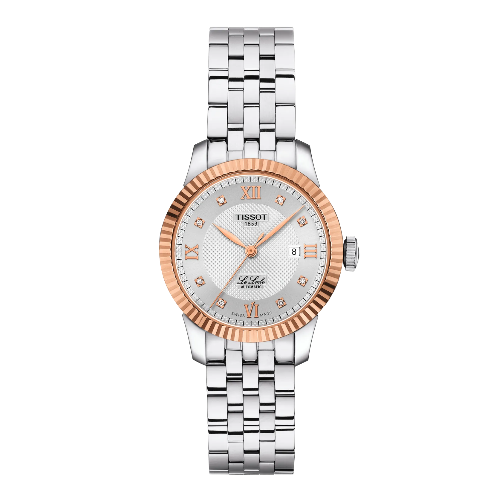 Tissot Le Locle 29mm 18k Gold Bezel T932.207.41.036.00