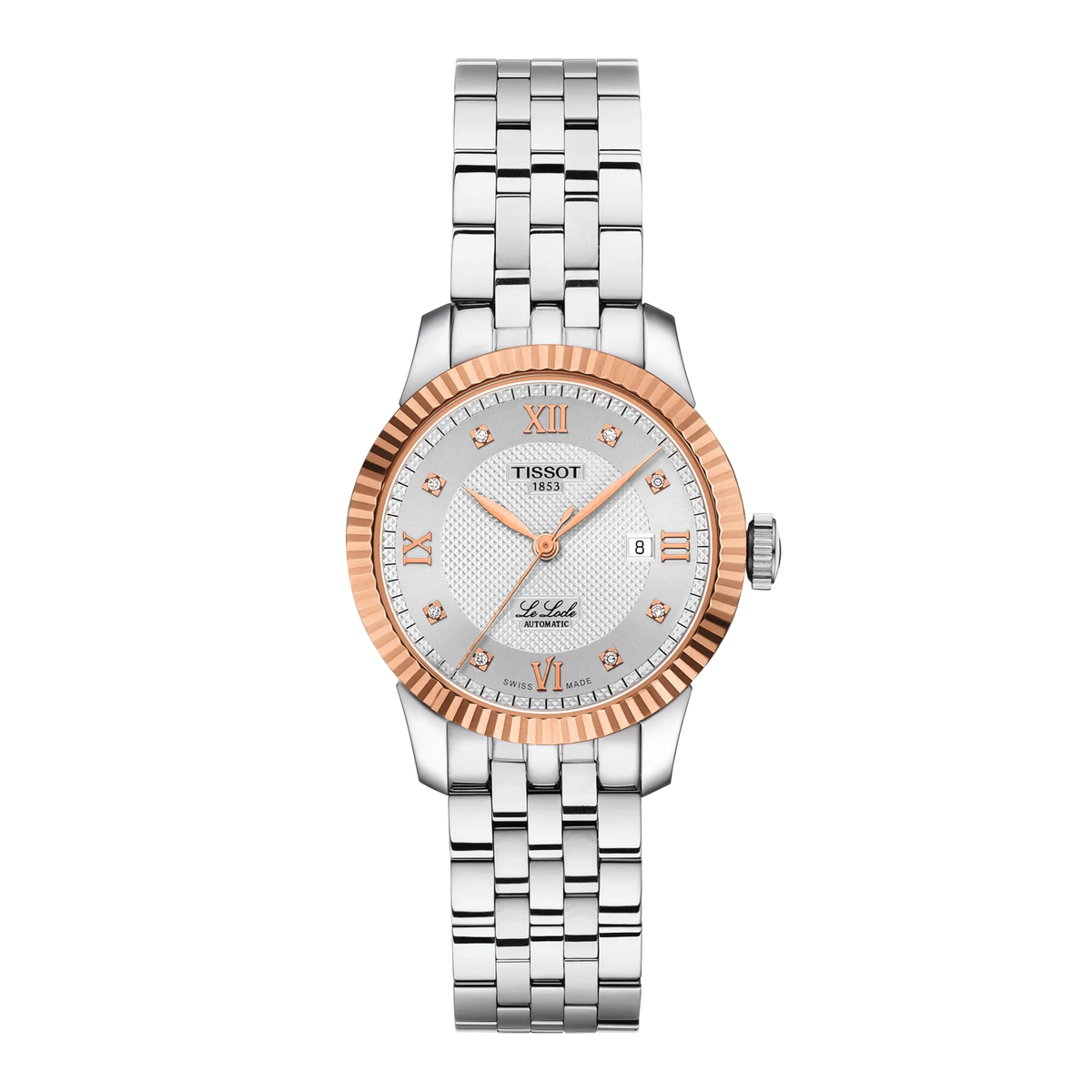 Tissot Le Locle 29mm 18k Gold Bezel T932.207.41.036.00