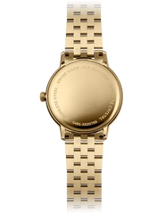 Toccata Men's Quartz Gold PVD White Dial Bracelet Watch, 39mm 5485-P-00359