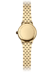 Toccata Ladies Quartz White Dial Gold PVD Bracelet Watch, 29mm 5985-P-00359