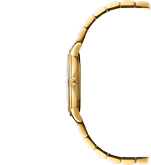 Toccata Ladies Quartz 11 Diamond Mother-of-Pearl Dial Gold PVD Bracelet Watch, 29mm 5985-P-97081