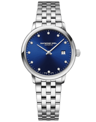 Toccata Ladies Quartz 11 Diamond Blue Dial Bracelet Watch, 29mm 5985-ST-50081