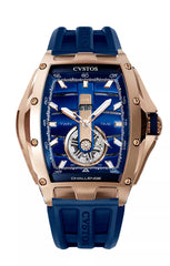 Twin-Time 5N Red Gold Blue Dial A01108.4123001