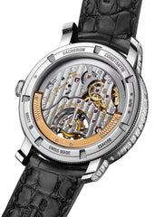 Traditionnelle tourbillon high jewellery 6057T/000G-H067 41 mm White Gold