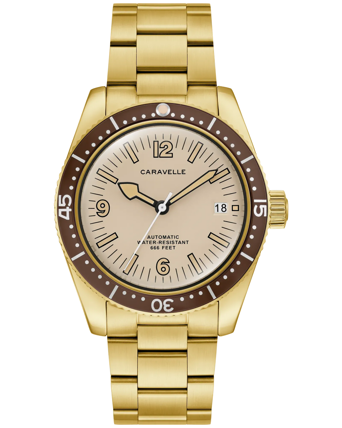 Vintage Sea Hunter Caravelle by Bulova 44B133