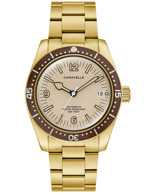 Vintage Sea Hunter Caravelle by Bulova 44B133