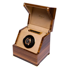 Perpetua III Single Watch Winder - Walnut W581-NL