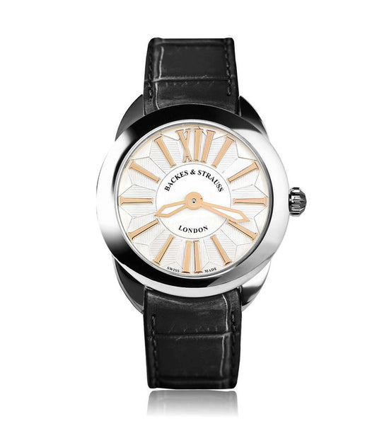Backes & Strauss Mayfair 40 Mechanical Watch REN.MAYFAIR40.ST.WRR